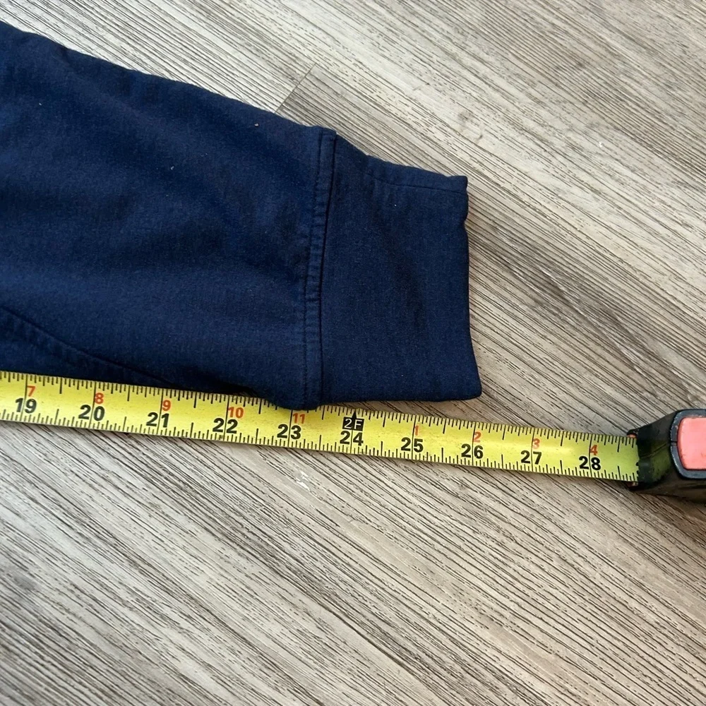 Lululemon Navy Blue Joggers Pants With Zipper Pockets and Stretch Waistband - Picture 8 of 10